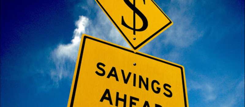 image of sign post with savings ahead one of the benefits of online learning
