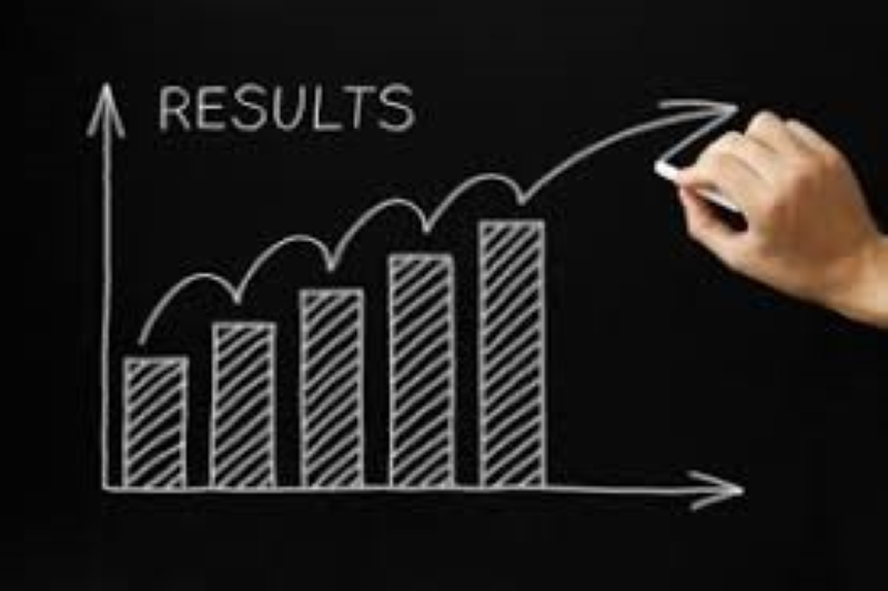 picture of graph being drawn of increasing results one of the benefits of online learning