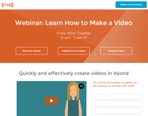 Vyond customer webinar