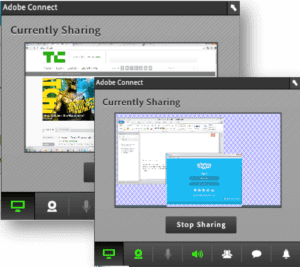 Adobe connect screen share image