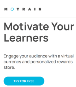 Image of Motrain App on website
