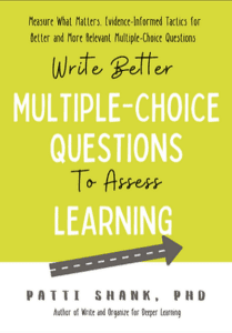 image of book on Write Better Multiple Choice Questions