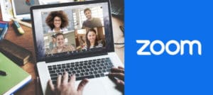 people on a zoom webinar