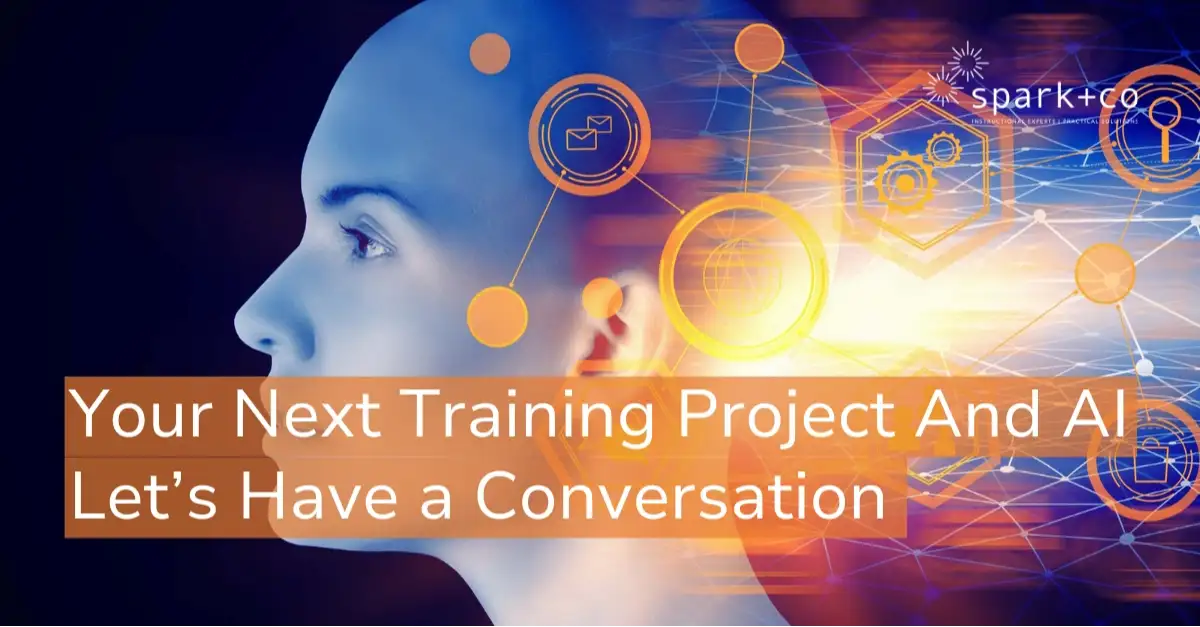 AI latest training trends button for a conversation