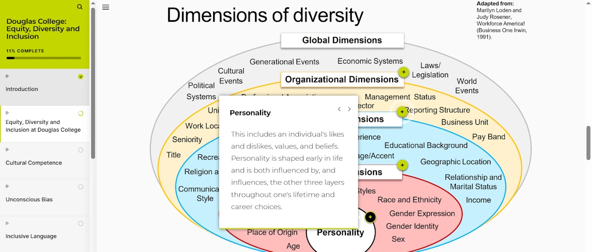 self paced course on diversity